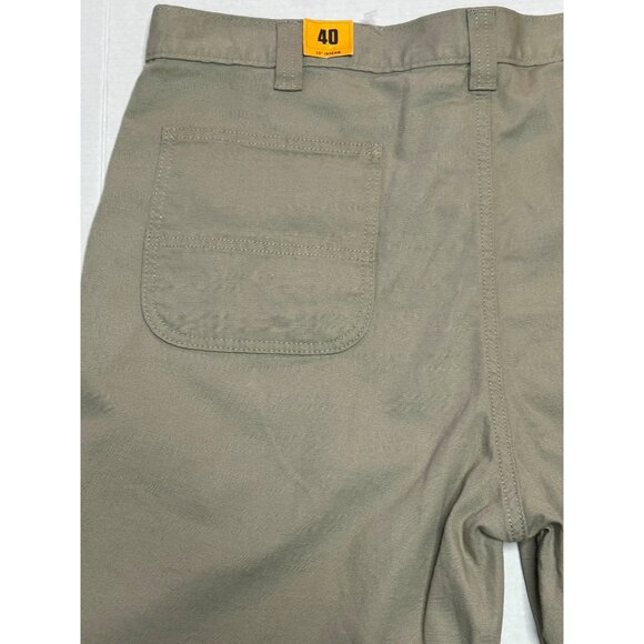 Carhartt Rugged Flex Relaxed Fit Canvas Work Short Mens Size 40 Tan Cargo New - Picture 4 of 9